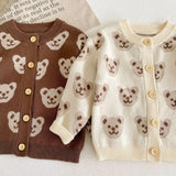 Cardigan Ours COZY Crème
