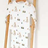 Cozy Easter Bamboo Two-Piece Set Long Sleeve Pyjamas