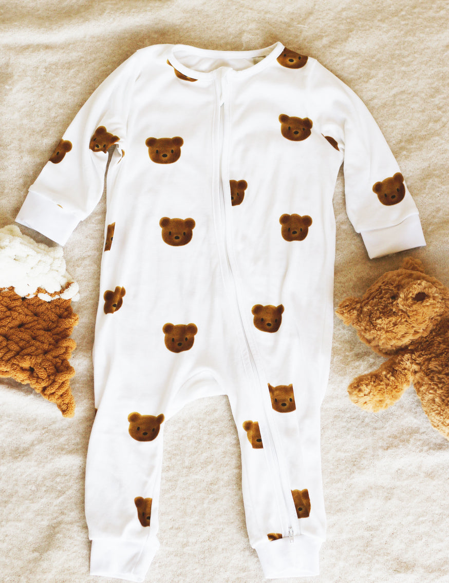 Dreamy Bear Bamboo & Organic Cotton Zip Sleepsuit One Piece Cozy Crew Club OL Sleepsuits mora-uk.myshopify.com dreamy-bear-bamboo-organic-cotton-zip-sleepsuit-one-piece 20off, allproducts, baby, baby collection, bamboo, bear, bear collection, bear print, BFCM-20, BFCM-25, BFCM20, CHRISTMAS20, clothing, footie, LINECARD, new in, nightwear, nonpersonalised, organic, PADDY33, sleepsuit, summersale24, turkey, two way zipper, ultracozy, WINTER40, zero, zip