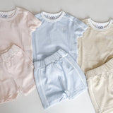Mini COZY Terry Towelling Tee - Pink