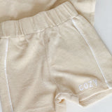 Mini COZY Terry Shorts - Sand