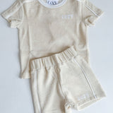Mini COZY Terry Shorts - Sand