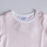 Adult COZY Terry Towel Tee - Pink