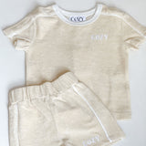 Mini COZY Terry Shorts - Sand