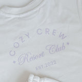 Adult Cozy Crew Resort Club Tee - Snow White
