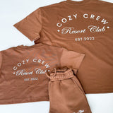Mini Cozy Crew Resort Club Shorts - Toffee