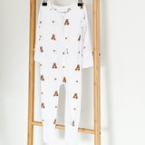 Bear Bamboo Zip Sleepsuit Romper One Piece