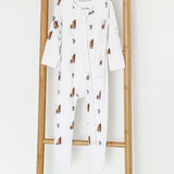 Llama Bamboo Zip Sleepsuit Romper One Piece