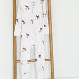 Bambi Bamboo Zip Sleepsuit Romper One Piece