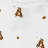 Zweiteiliges Set mit langärmeligem Pyjama aus Bambus von Bear