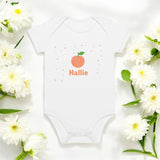 Peach Personalised Bodysuit