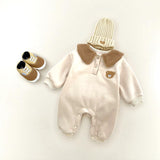 The Winter Fur Bear Hooded Pramsuit