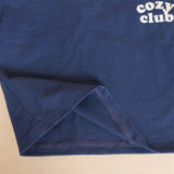 Cozy Crew Club Graphic Tee - Navy