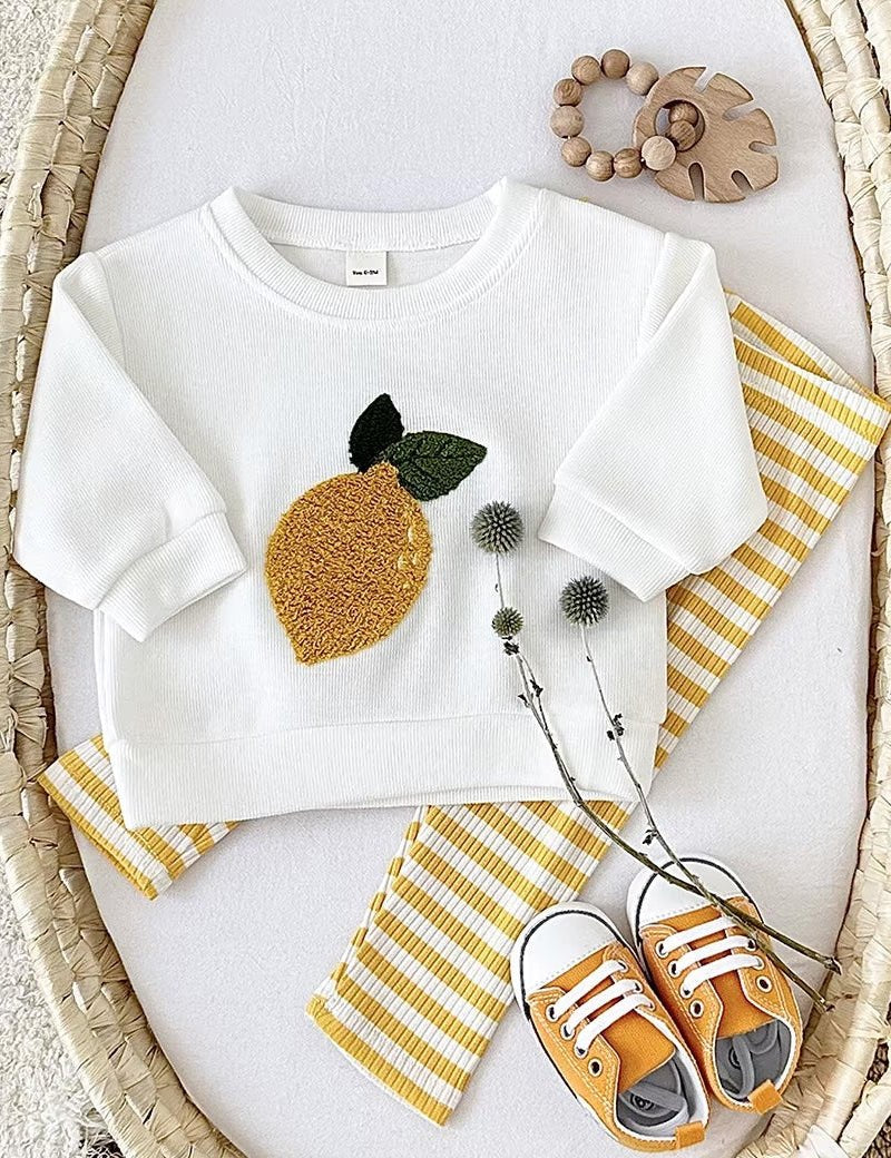 COZY Lemon | Sweatshirt + Leggings - Cozy Crew Club