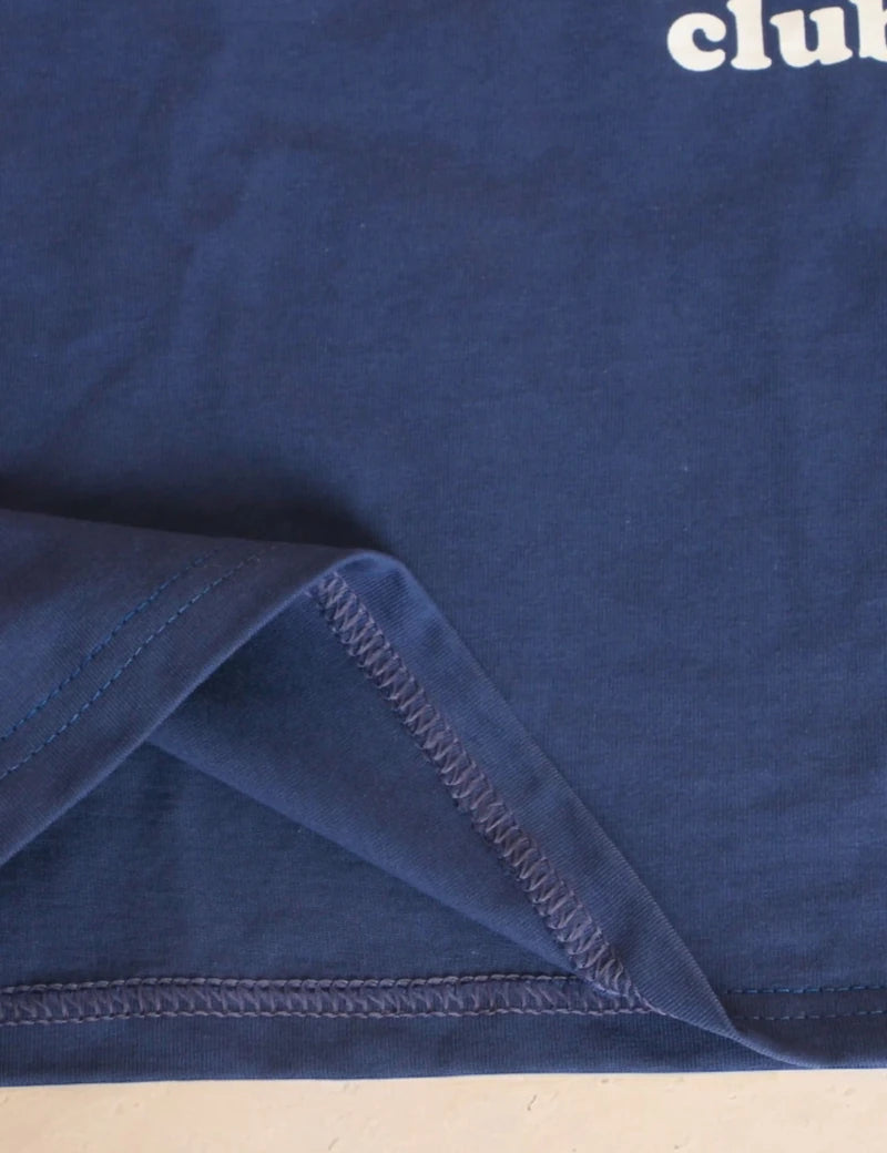 Cozy Crew Club Graphic Tee - Navy - Cozy Crew Club