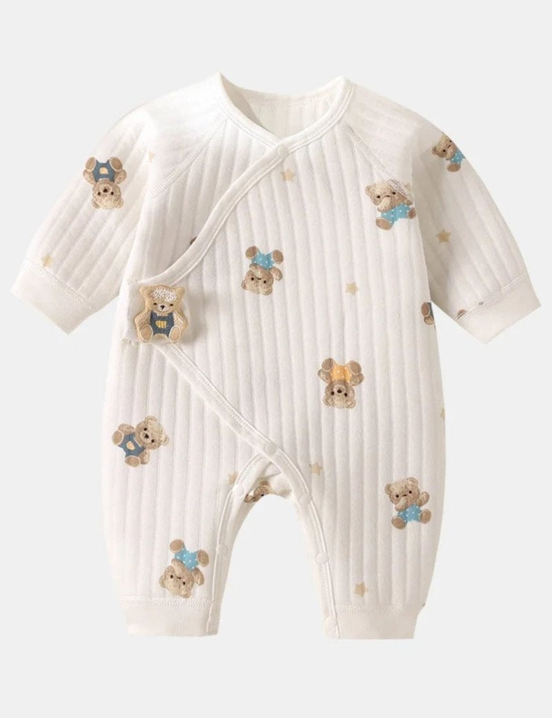 The Cozy Blue Boucle Baby Bear & Charming Bear Personalised Gift Box - Cozy Crew Club