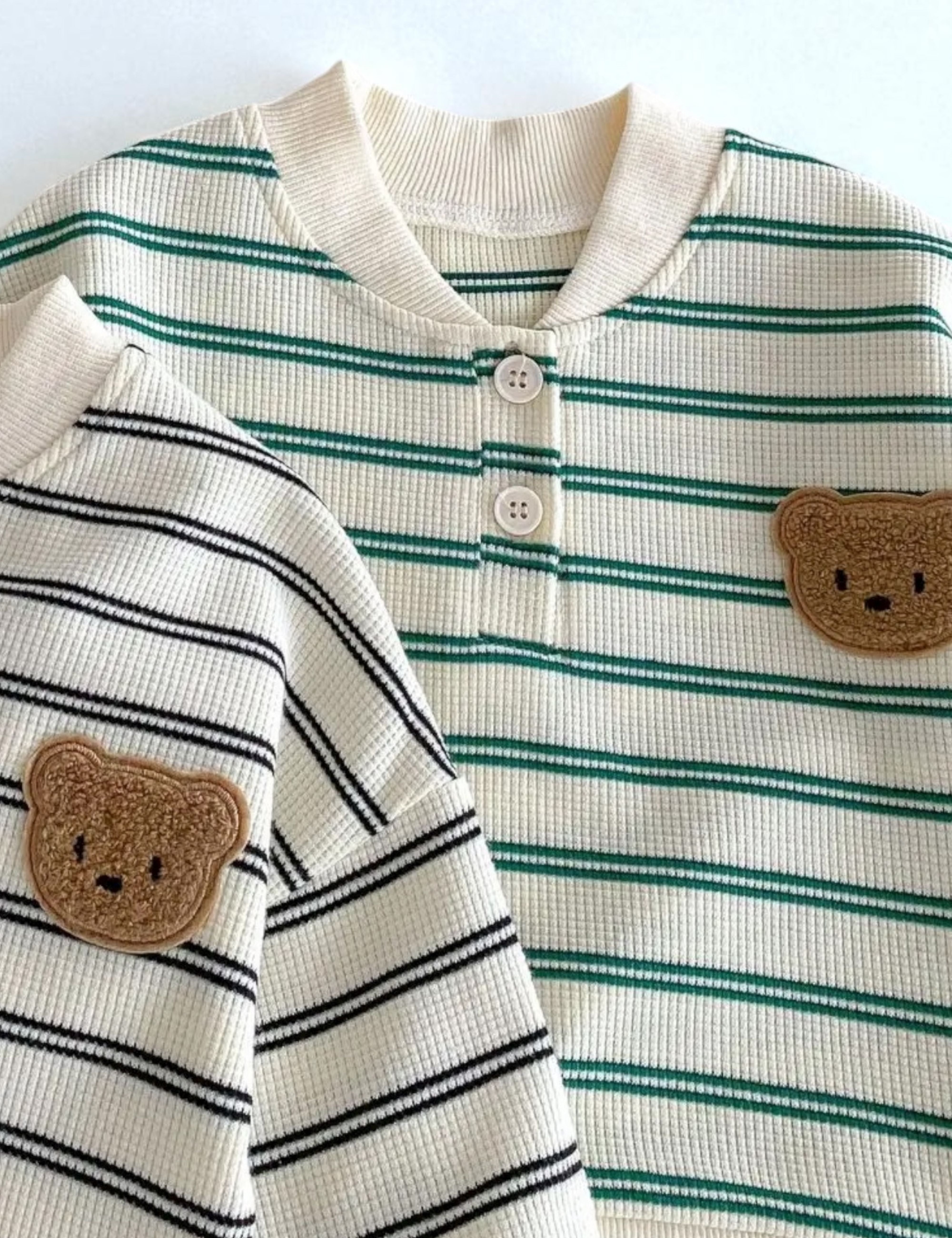 The Striped Polo Bear Tracksuit Cozy Crew Club Tracksuits mora-uk.myshopify.com the-stripped-polo-bear-tracksuit 10off, 20off, allproducts, aw23, baby, bear, bear collection, bear print, BFCM-20, BFCM-25, BFCM20, china, CHRISTMAS20, clothing, happy bear, LINECARD, new in, nightwear, nonpersonalised, PADDY20, WINTER30, zero