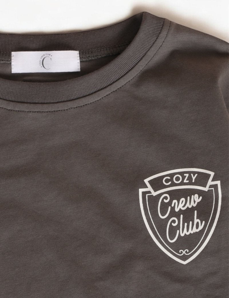 The Beverly Hills Cozy Long Sleeve Tee - Cozy Crew Club