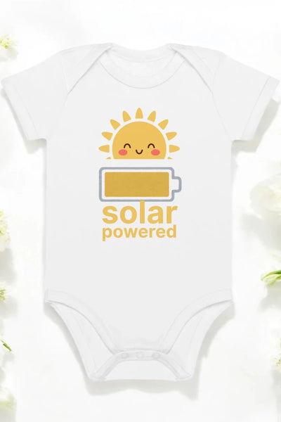 Solar Powered Bodysuit in White