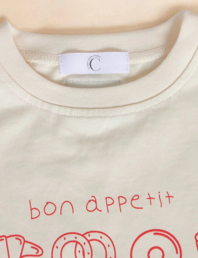 Bon Appetite Cozy Crew Club Tee - Cozy Crew Club