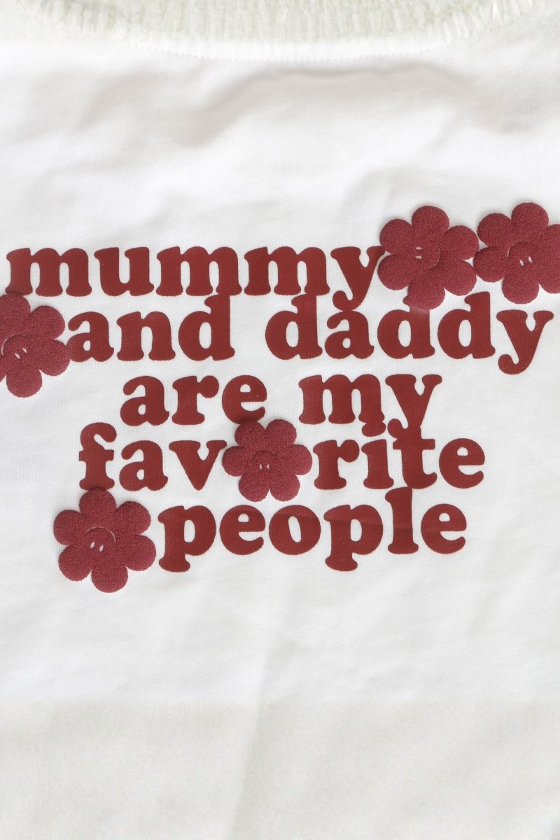 Mummy & Daddy Are My Fav Cozy Long Sleeve Tee - Cozy Crew Club