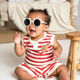 The Bear Beach Stripe Shorts & T-Shirt