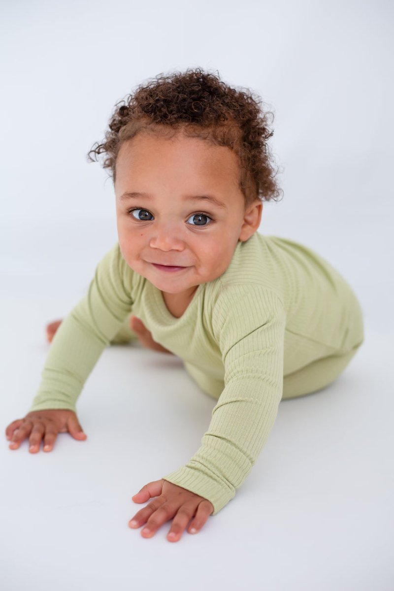 Green Ribbed Bamboo Two-Piece Set Long Sleeve Pyjamas Cozy Crew Club OL Pyjamas mora-uk.myshopify.com green-ribbed-bamboo-two-piece-set-long-sleeve-pyjamas 33off, 60off, allproducts, baby, baby collection, baby pajamas, bamboo, bear, bear collection, bear pyjamas, BFCM-60, BFCM20, china, CHRISTMAS20, clothing, easter50, green, new in, nightwear, organic, pajamas, pjs, pyjamas, ribbed, SSSALE2550, sssalepart50, summersale24, ultracozy, zero