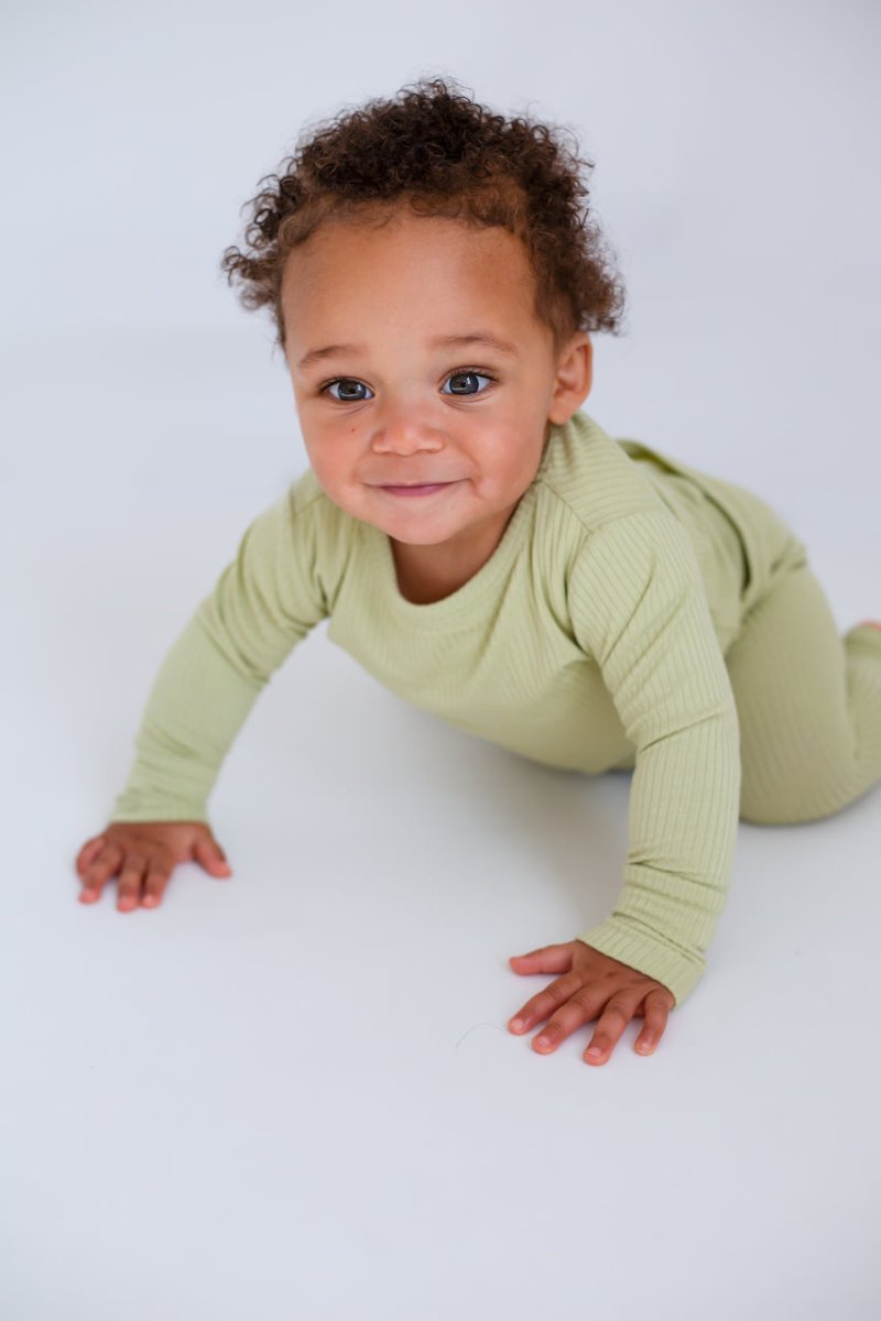 Green Ribbed Bamboo Two-Piece Set Long Sleeve Pyjamas Cozy Crew Club OL Pyjamas mora-uk.myshopify.com green-ribbed-bamboo-two-piece-set-long-sleeve-pyjamas 33off, 60off, allproducts, baby, baby collection, baby pajamas, bamboo, bear, bear collection, bear pyjamas, BFCM-60, BFCM20, china, CHRISTMAS20, clothing, easter50, green, new in, nightwear, organic, pajamas, pjs, pyjamas, ribbed, SSSALE2550, sssalepart50, summersale24, ultracozy, zero