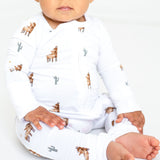 Llama Bamboo Zip Sleepsuit Romper One Piece