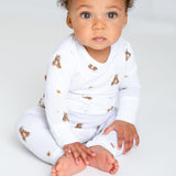 Bear Bamboo Two-Piece Set Long Sleeve Pyjamas