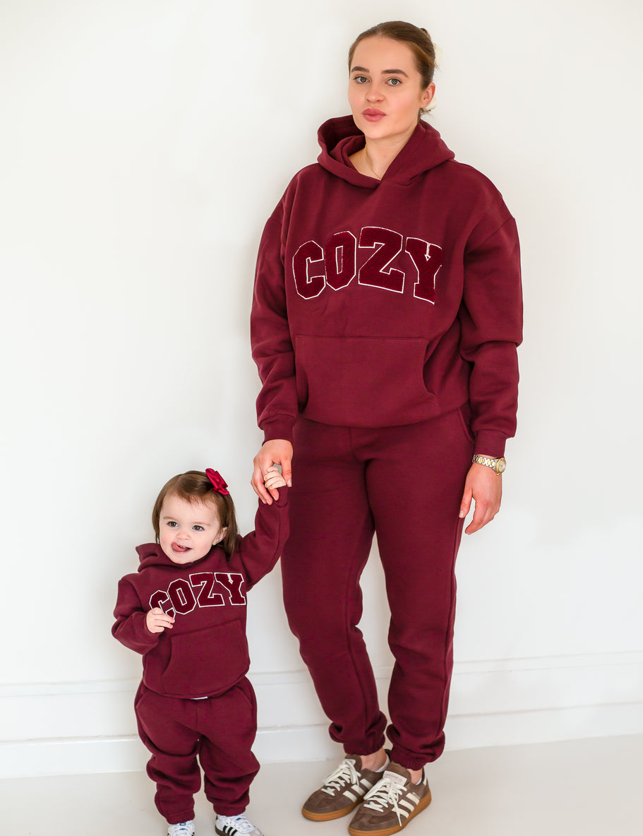 COZY Adult Sweatpants (5 Colours) Cozy Crew Club OL Tracksuits mora-uk.myshopify.com adult-joggers Burgundy Bliss / S AJBB-S 10off, 20off, allproducts, bear, bear collection, bear print, BFCM-20, BFCM-25, BFCM20, CHRISTMAS20, clothing, easter50, happy bear, LINECARD, new in, nonpersonalised, PADDY10, SSSALE2550, tracksuit, turkey, ultracozy, unisex, WINTER40, zero