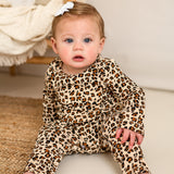 Little Wild One – Leopard Print Baby Romper