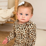 Little Wild One – Leopard Print Baby Romper