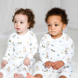 Cozy Easter Bamboo Two-Piece Set Long Sleeve Pyjamas