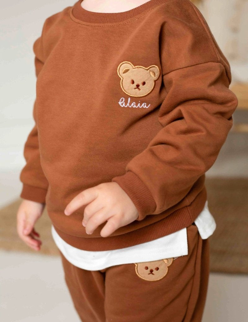 The Cozy Ultimate Bear Tracksuit + Playsuit + Socks Personalised Gift Box - Cozy Crew Club