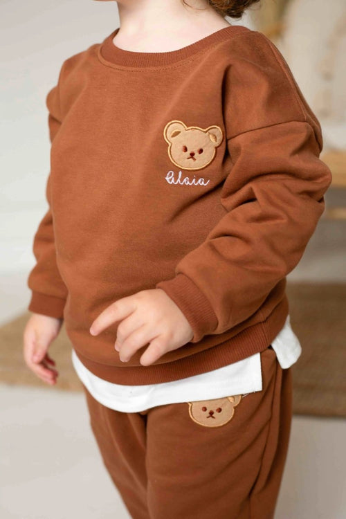 The Cozy Ultimate Bear Tracksuit + Playsuit + Socks Personalised Gift Box - Cozy Crew Club