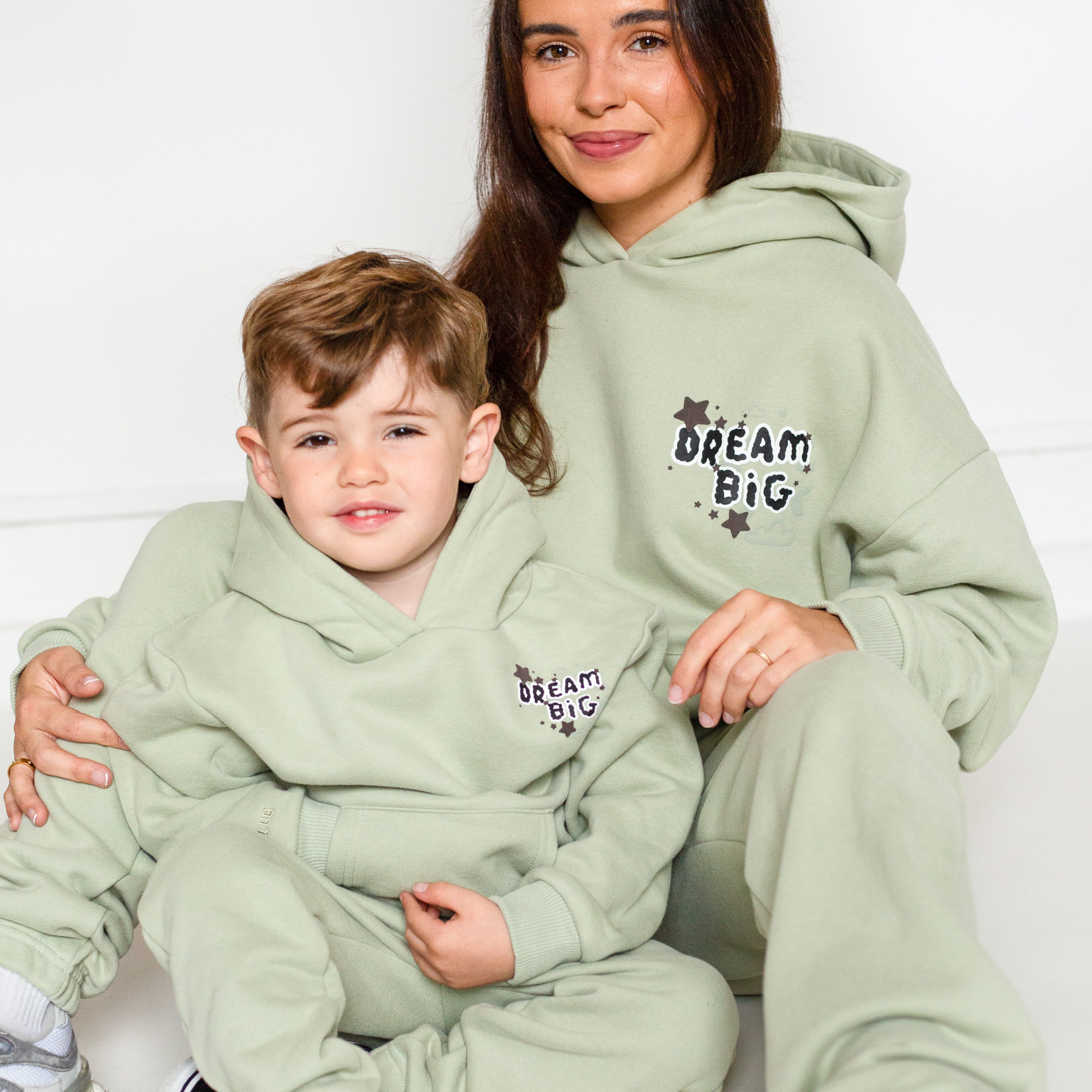 Sweat à capuche surdimensionné pour adulte COZY Dream Big