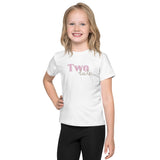 TWO cute 2nd Birthday T-Shirt Personalised