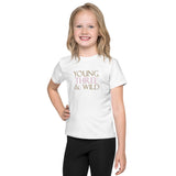 Young THREE & Wild 3rd Birthday T-Shirt Personalised
