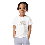 5. Geburtstag T-Shirt Personalisiert Name