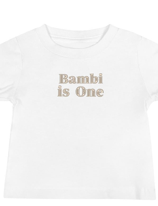 Turns One 1st Birthday T-Shirt Personalised Name - Cozy Crew Club