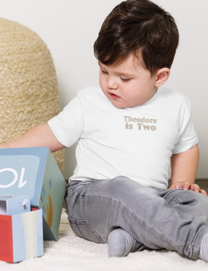 Turns Two 2nd Birthday T-Shirt Personalised Name Cozy Crew Club OL T-Shirts mora-uk.myshopify.com turns-two-birthday-t-shirt-personalised-name 10off, 20off, Baby, BFCM-20, BFCM-25, BFCM20, birthday, boy, CHRISTMAS20, excludefromwssistock, girl, t-shirt, tshirt, two, uk, WINTER20