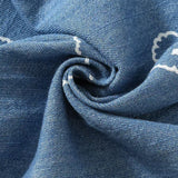 Zweiteiliges Jeansset für Babys mit aufgesticktem Bären