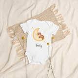 Träumender Bär (personalisierter Namens-Body)