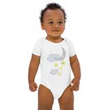 Dreamy Night Sky (Personalised Name & Date of Birth Bodysuit)