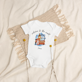 Willkommen in der Welt, London Town (personalisierter Namens-Bodysuit)
