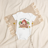 Willkommen bei den Nutztieren der Welt (personalisierter Namens-Bodysuit)