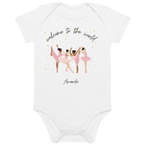 Willkommen auf der Welt der Ballerinas (personalisierter Namens-Bodysuit)