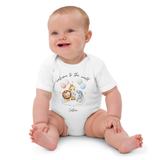 Willkommen bei den Weltsafari-Ballons (personalisierter Namens-Bodysuit)