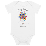 Nachname des Babys fällig (personalisierter Namens-Body)